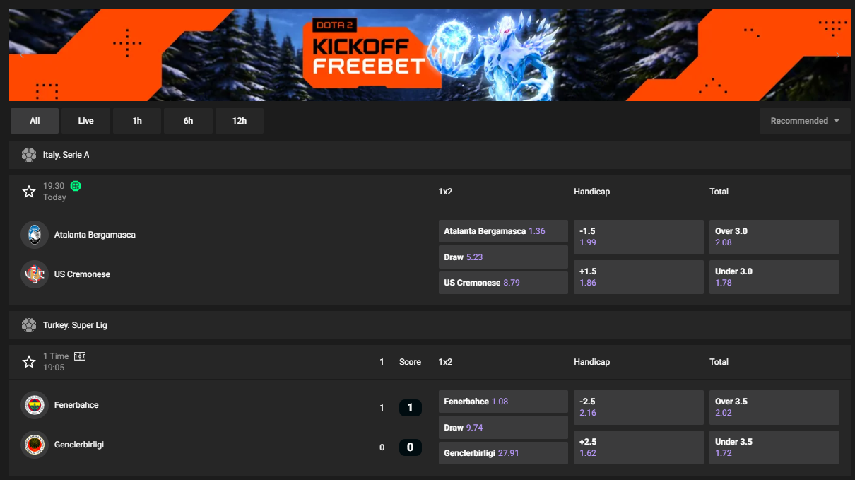 Γρήγορες στοιχηματικές αποδόσεις στο καζίνο GGBet