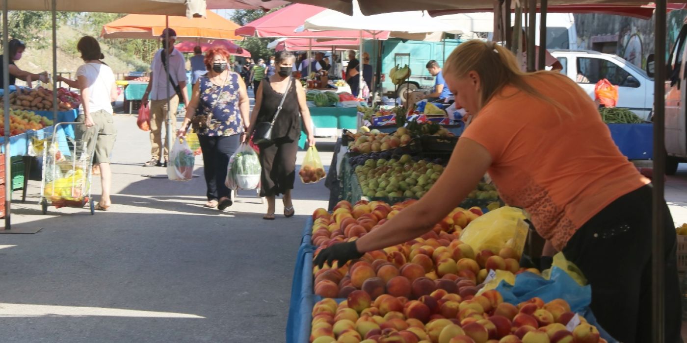 Ευαγγελία Λιακούλη πωλητές λαϊκών αγορών Λάρισας Τυρνάβου